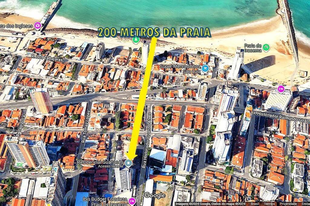 Fortaleza Praia Iracema Apartamento Guanaces Vista Mar Exteriér fotografie
